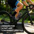 600ml 20oz, M5 Magnetic Cycling Water Bottle with Bike Mount / Quick Snap-Release, Cage-Free, One-Handed Access Screws