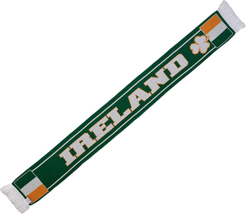 Ireland Classic Soccer Rugby Knit Scarf