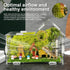 TASOMUTY Jumping Spider EnclosureJumping Spider AccessoriesMagnetic Acrylic Spider Terrarium with Feeding PortSuitable