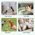 5 Pack, Langsprit Female Dog Diapers for Doggie Puppy,Reusable Dog Period Diapers Female for Heat Peeing,Small Medium