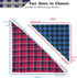 Adjustable Plaid Dog Bandanas, 1PC Soft Washable Cotton Triangle Bib for Small Medium Large Dogs and Cats