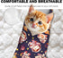 27.6"Cat Tool(6-10 lbs) Grooming Wrap, Self Adhesive Cat Wrap for Cutting Nails, Anti-Escape Calming Cat Swaddle Wrap
