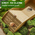 Hermit Crab Water Tank with Climbing Ramp, Large Reptile Climbing Toy, Tortoise Habitat Accessories for Small Medium