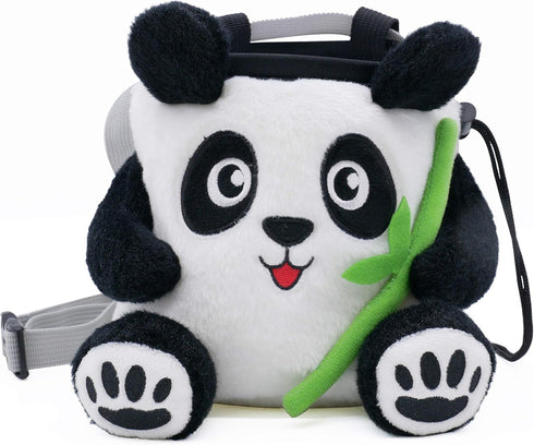 Panda Chalkbag for Rock Climbing, Suitable for Adults & Children, Ideal for Bouldering & Gym