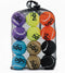 Squeaky Tennis Balls for Dogs, Colorful Easy Catching Pet Balls, 12 Pack (2.0 inch - 6 colors)