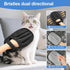 2Pcs 2025 Pet Hair Removal Glove for Cats & Dogs, Newly Upgraded Five-Finger Electrostatic Pet Hair Gloves, Reusable