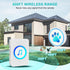 Yoiilifee 1000 IP65 60 Dog Door Bell for Potty Training, Smart Wireless Doggie Doorbell to Go Outside, Feet Long Range