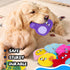 No Stuffing Dog Toys 10 Pack | Squeaky Crinkle Dog Toys for Small Medium Dogs, Interactive Teething Chew Toys