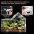GTSEEMUU (7.9 4 6 Inch) Acrylic Jumping Spider Enclosure with Magnetic Lock Clear Ventilated Terrarium Box