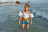 KIDSco Swim Vest for Kids 30-50 lbs - Toddler Swimming Aid with Shoulder Strap and Water Wings for Boys and Girls 2 to