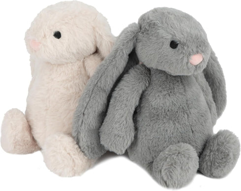 Best Pet Supplies Interactive Bunny Buddy Dog Toy, Crinkle and Squeaky Enrichment for Small Medium Dogs