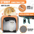Large Cat Carry Bag, Soft Shell Pet Transport Crate for Shih-Tzu, 18x12x12 Top Opening Kennel for Small Animals