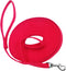 Coastal Pet Train Right Cotton Web Dog Training Leash, Red, 5/8" x 30' - 100% Cotton for Training