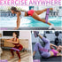 Resistance Bands Set with Non-Slip Design, 3 Levels for Hips & Glutes, Booty Bands for Home Fitness, Yoga, Pilates