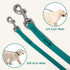 Jelly Pet Leash, Waterproof and Easy to Clean, Made in America, Stronger than Leather (1/2" x 6', Royal Blue)
