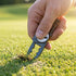JIUYIBC 6 Golf Divot Tool with Magnetic Ball Marker, and Tee Height Adjuster, Golf Tees, Funny Golf Accessories, Golf