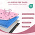 2 Pack 36"x41" 8 Fostanfly Washable Pee Pads for Dogs, Large Ultra-Absorbent and Leak-Proof Non-Slip Reusable Potty