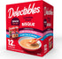 Hartz Delectables Bisque Lickable Wet Cat Treats for Senior Cats, Senior Variety, 12 Count