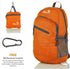 Outlander Packable Lightweight Travel Hiking Daypack, Orange