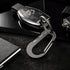 Titanium Carabiner Clip, Multifunctional Keychain with Keyring, Cool Gadget for Daily Use