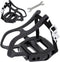 Bike Pedals with Toe Cages for Regular or Clipless Shoes, 9/16'' Spindle,