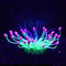 Soft Silica Gel Aquarium Decorations, Glow in The Dark Coral Ornaments for Fish Tank (Green, Equinox)