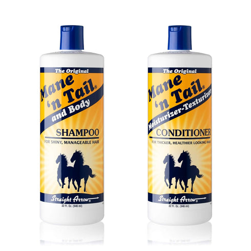 Mane 'N Tail Shampoo & Conditioner Combo Set (32 oz Each) For