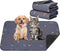 SUJF Washable Pee Pads for Dogs, 2 Pack Absorbent Reusable Puppy Pads Dog