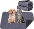 SUJF Washable Pee Pads for Dogs, 2 Pack Absorbent Reusable Puppy Pads Dog
