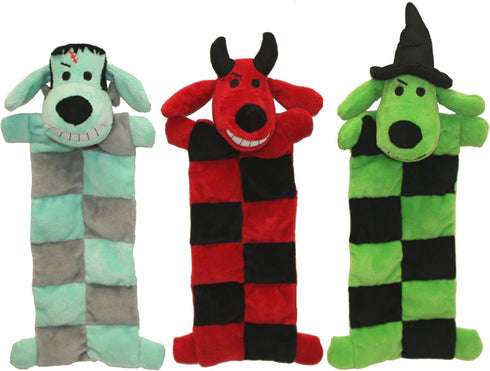 Multi Pet Halloween Loofa Squeaker Mat Dog Toy