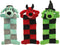 Multi Pet Halloween Loofa Squeaker Mat Dog Toy
