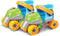 Grow-with-Me Easy Training Adjustable Inline Rollerskates, Quad-Style 4 Wheel Roller Skates for Kids and Toddlers