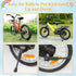 SEISSO Premium Steel Bicycle Kickstand for 20 Inch Kids Bike, Rear Side Support for 20" Wheel