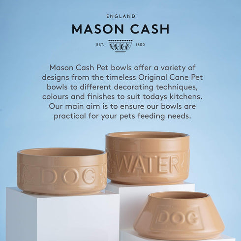 Mason Cash Ceramic Dog Bowl - 15 cm
