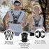 Running Vest Chest Phone Holder for Women Men, Reflective Vest Safety Gear for Dog Walking Cycling - Adjustable Waist/Shoulder