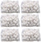 TOPZEA 6 Lb Aquarium Filter Media Ceramic Rings, Bio Filter Medias with Zipper Mesh Bags for Koi Pond, Fish Tank Filter