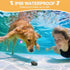 Dog Collar Light, 4 Modes for Night Walking, Rechargeable Clip On Dog Lights, IP68 Waterproof
