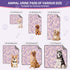24x18 (Pack 2) Washable Dog Pee Pads - Absorbent Reusable Puppy Training Pads, Waterproof Leak - Proof & Non - Slip