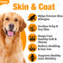 Salmon Oil for Dogs by Larry, Dog Supplements for Itchy Skin & Allergy Relief, 120 Soft Chews for All Breeds