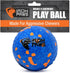 Indestructible Dog Ball, Blue Tough Toy for Aggressive Chewers, Great for Indoor and Outdoor Fetch Play