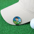 Funny Golf Ball Marker Gifts for Men, Magnetic Ball Markers with Golf Hat Clip, Cool Accessories for Golfers (8 Markers