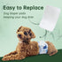 10 Large,4.1"x 8.8") Wegreeco Dog Diaper Pads - Bundle of - (Female