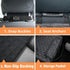 2 Pack, PETICON Waterproof Front Seat Car Cover Full Protection Dog Car Seat Cover with Side Flaps, Nonslip