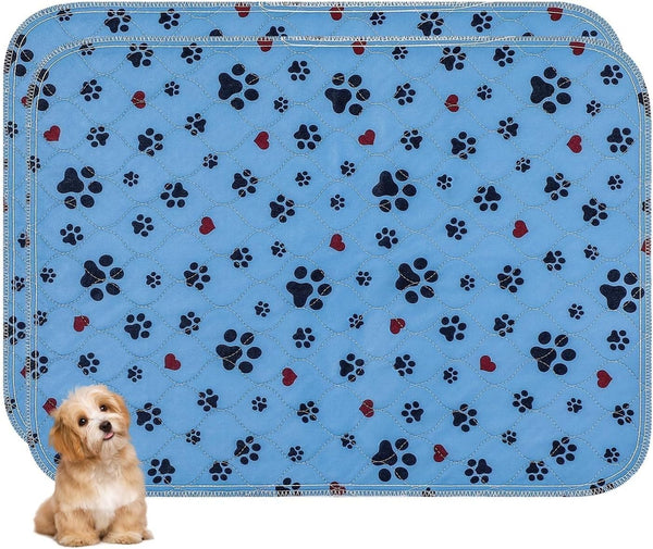 Washable Pee Pads for Dogs,2 Pack Extra Large 36"x72" Super Absorbent Reusable