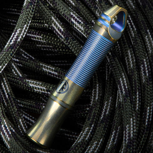 TACRAY Titanium Whistle – Ultra-Loud 120+ dB, Lightweight & Durable, Perfect for Emergency Survival, Hiking, Camping