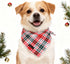 ARING PET Christmas Dog Bandanas, Red Green Pink Holiday Pet Bandana Scarf Triangle Bibs for Puppy Small Medium Large