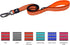 KRUZ PET 4" Long Reflective Heavy Duty Click Lock Hook Leash Strong, Secure Nylon Safety Lead with Locking Carabiner Clip – Pet Leash with Comfortable Padded Handle, Large, Blue