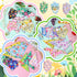 30 Summer Pcs Spring Dog Bandanas Bulk Floral Pet Scarves Bibs Adjustable Puppy Bandanas Girl Washable Flower Puppy