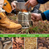 Ohuhu Camping Stove, Mini Portable Wood Burning Stove, Stainless Steel for Picnic BBQ Camping Hiking Cooking