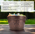 Metal Indestructible Dog Toy Bin - Farmhouse Organizer Storage Basket for Pet Toys, Blankets, Leashes, Lead-Free Copper